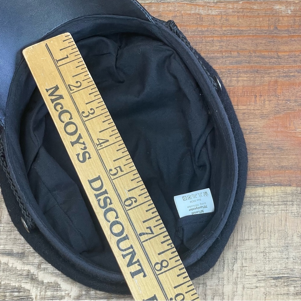 Norlender wool sailor Black Cap hat fisherman - Picture 8 of 10